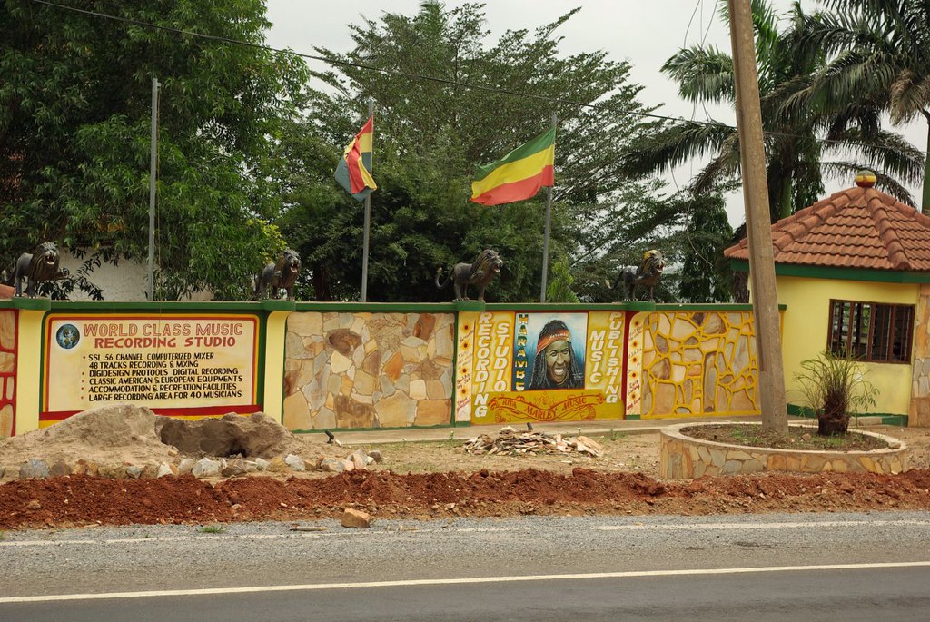 Rita Marley's recording studio, Aburi, Ghana BillBl Flickr