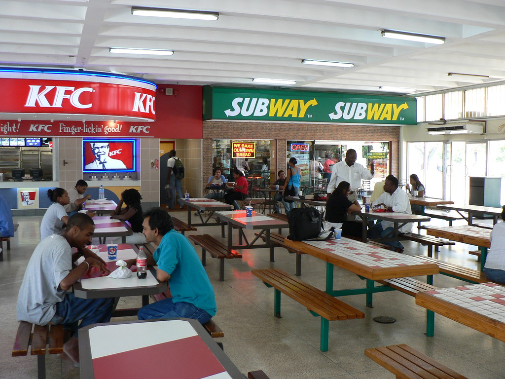 FoodCourtInterior On campus global fast food in student un… Flickr