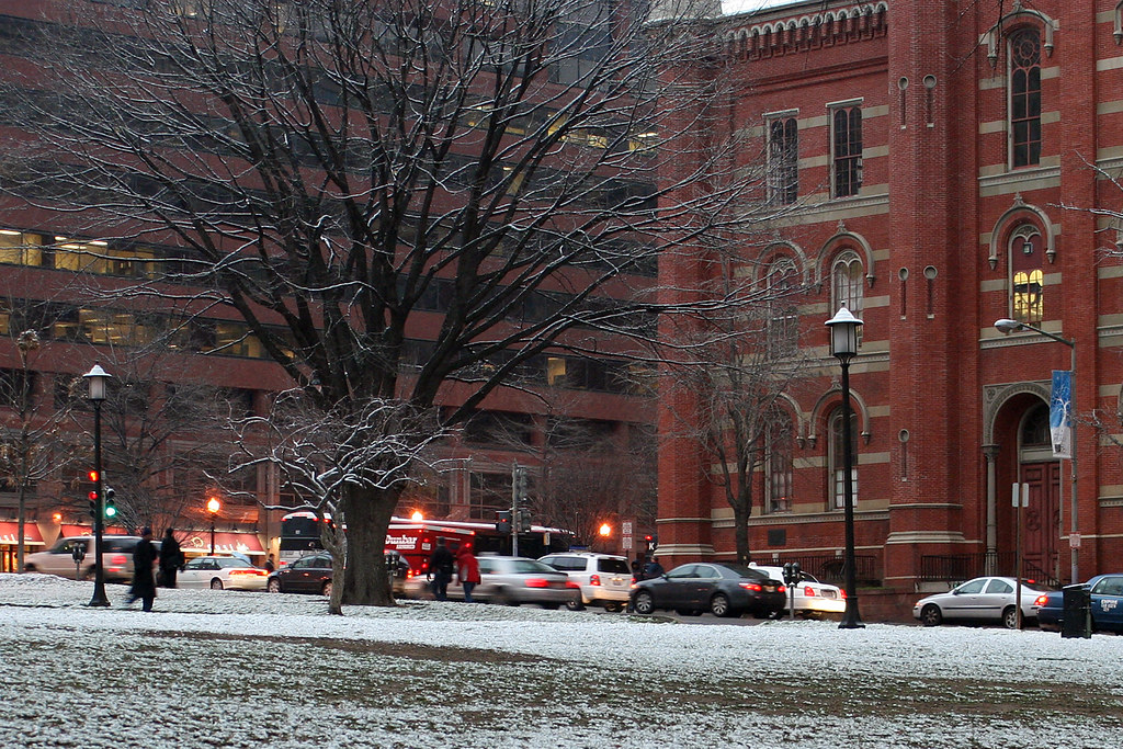 Franklin Square A light dusting on Franklin Square, Washin… Flickr