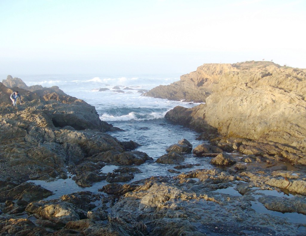 Rocky shoreline at Glass Beach, Fort Bragg, California (gl… Flickr