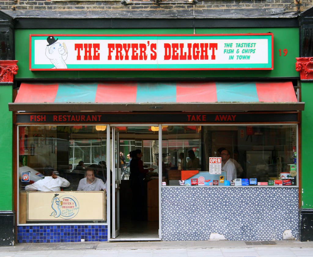 The Fryer's Delight The Fryer's Delight, Gray's Inn Road, … Tom