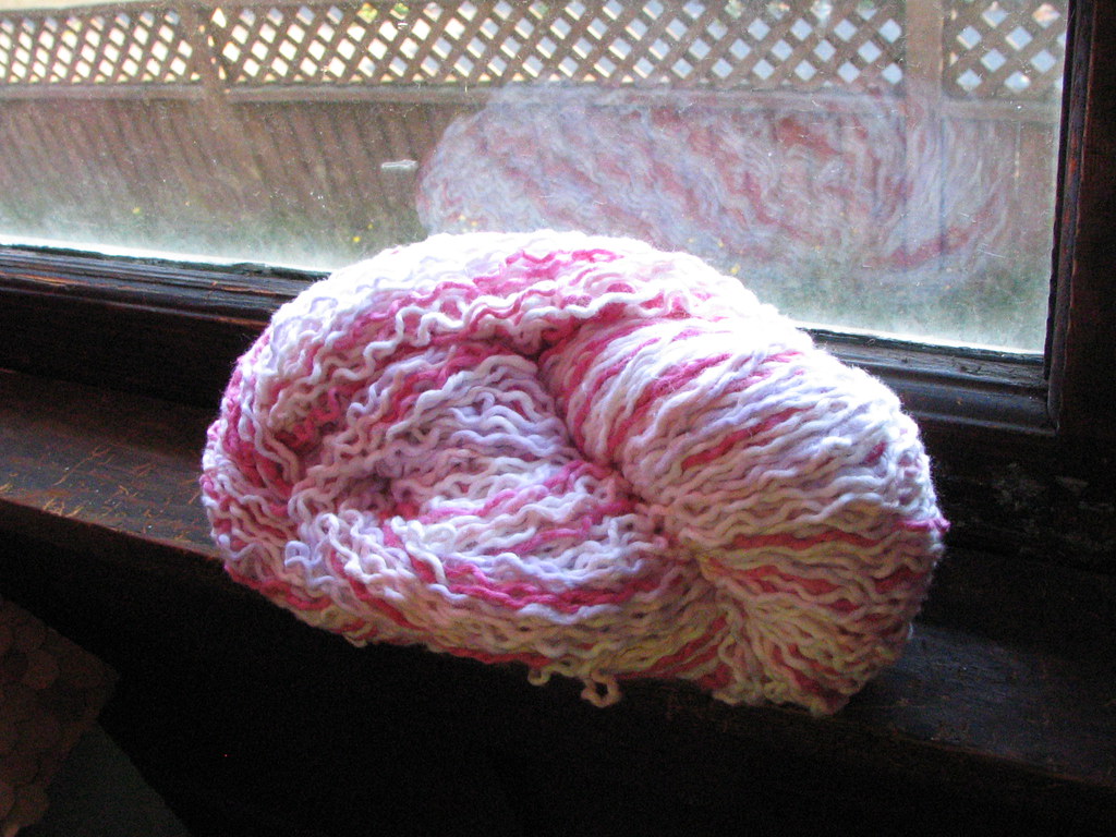 Thrift store yarn hank I unraveled a 99 cent thrift store … Flickr