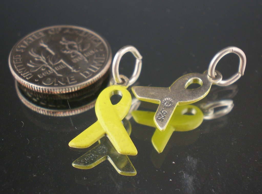 PA200231 yellowenamel sterling silver ribbons 3 for 2 Megan Flickr