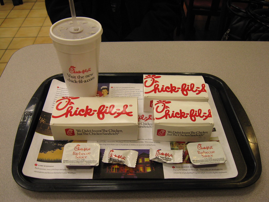 ChickfilA Breakfast tray ChickfilA We bought breakfas… Flickr