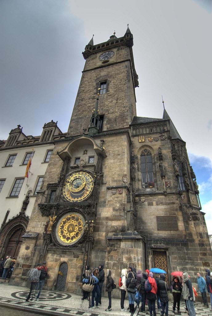 Old Town City Hall Prague. A tower with the famous Astrono… Flickr