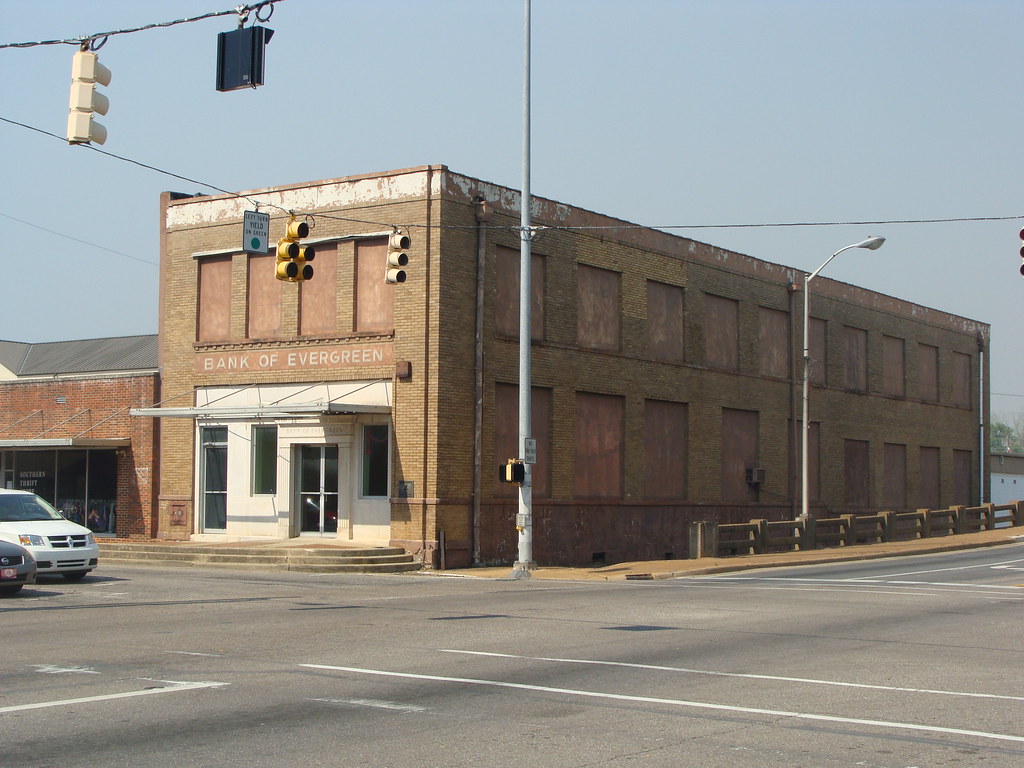 Bank of EvergreenEvergreen, Al. Lamar Flickr