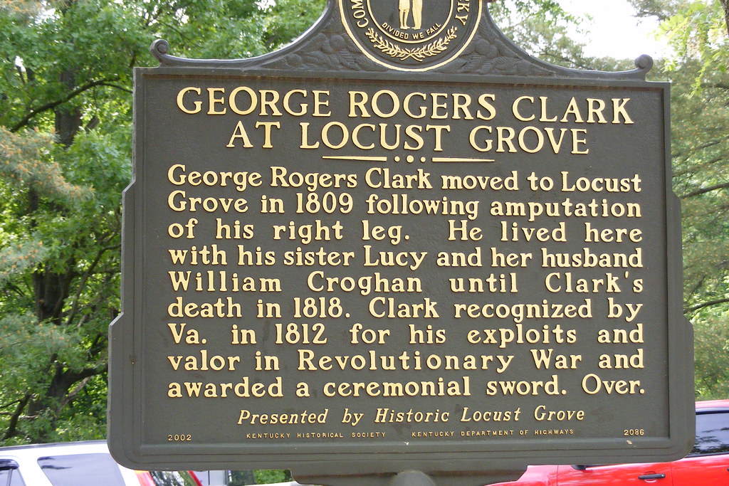Locust Grove Historical Marker Blankenbaker Lane Louisvi… Flickr