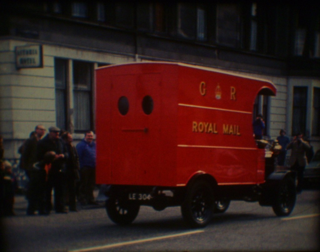 Vintage Post Office Van Sauchiehall Street, Glasgow, 1978 … Flickr