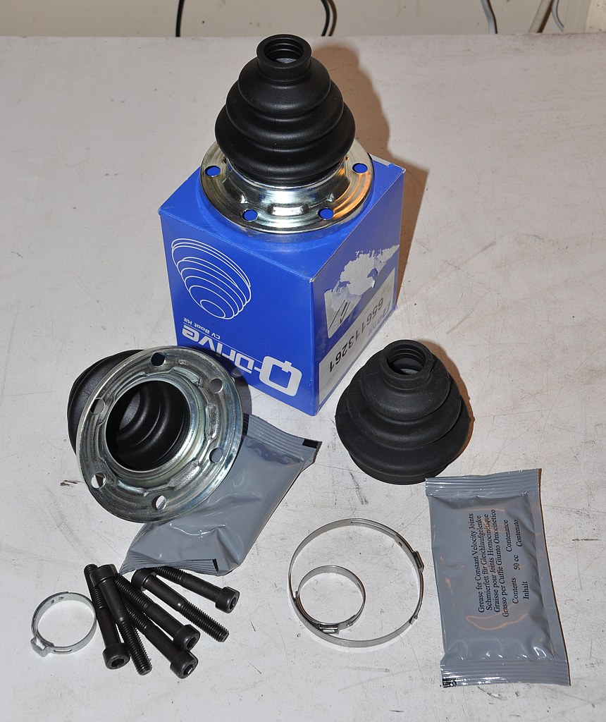 Drive Shaft Refurb My new drive shaft CV boot kits had arr… Flickr