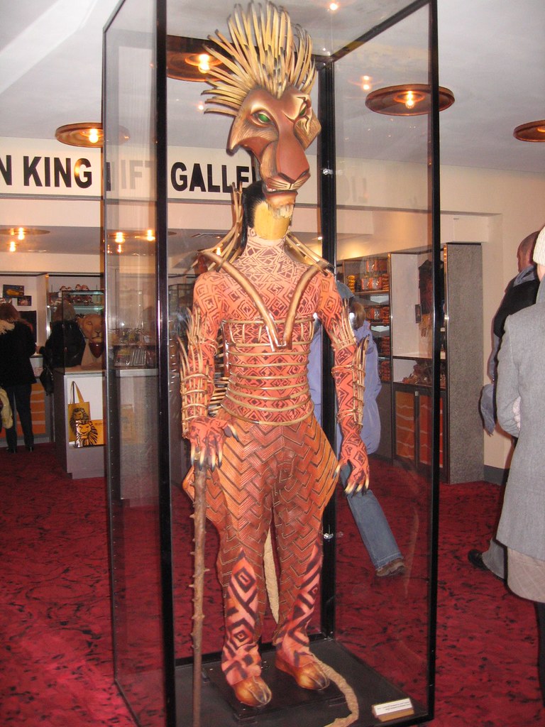 12.6.2007 the lion king broadway show scar's costume Jennifer