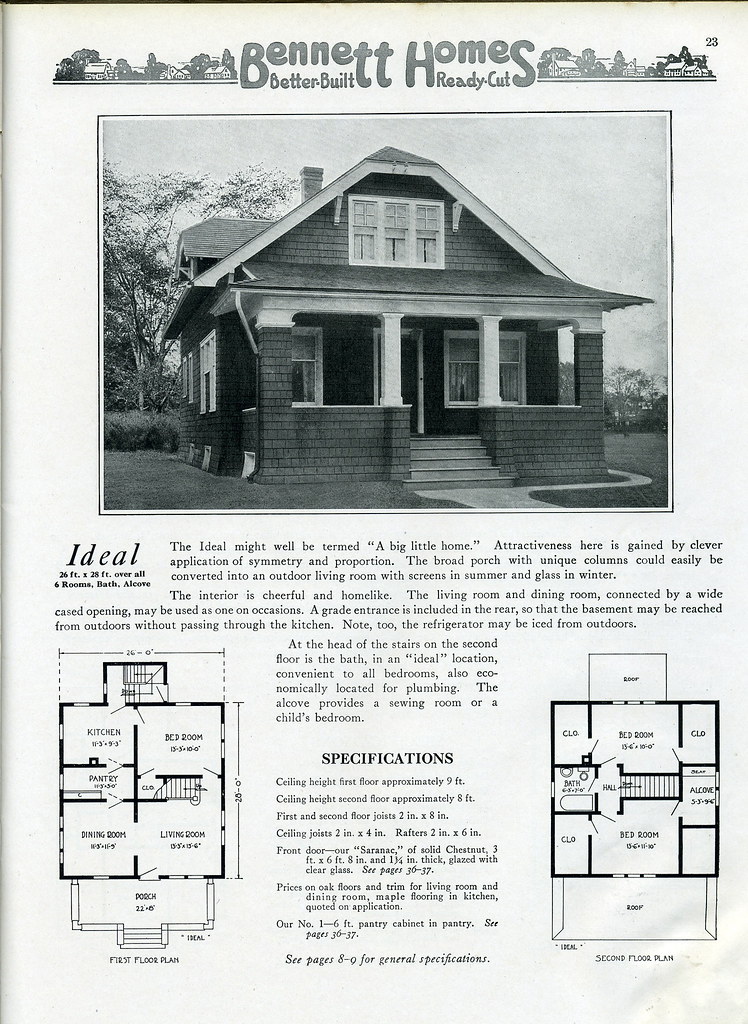 Homes 1920 The Ideal Daily Bungalow Flickr
