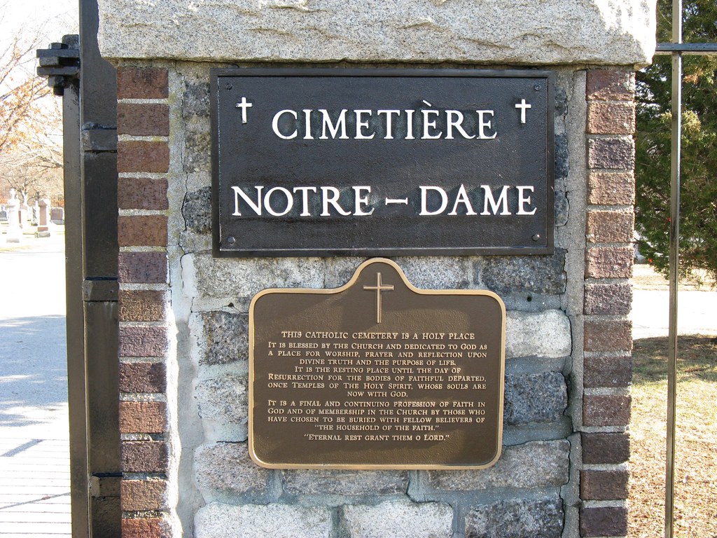 A Holy Place Notre Dame Cemetery, Pawtucket RI Matt Flickr