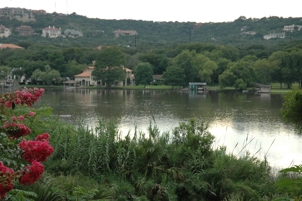 Wedding (View of a Cove at Laguna Gloria Lake Lady Bird … Flickr