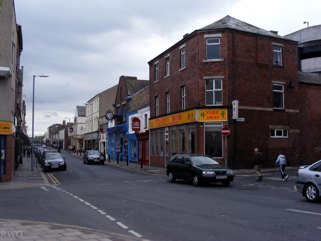 Cavendish Street, Barrow Slater street cuts across us whil… Flickr