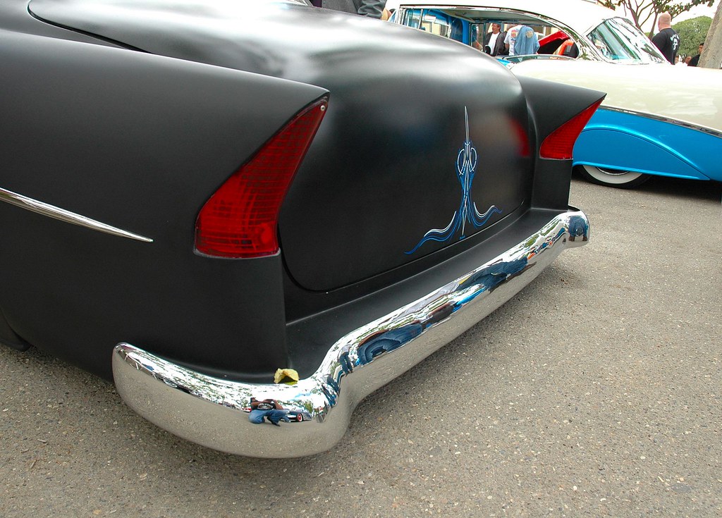 Custom Tail light lenses from a late '50s Packard. howard gribble
