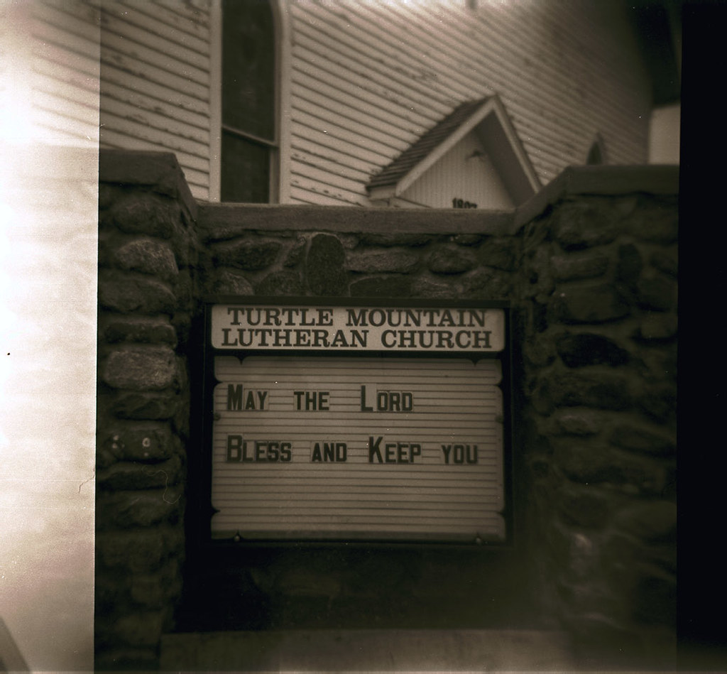 Turtle Mountain Lutheran Church Near Souris, ND Holga, EDU… Flickr