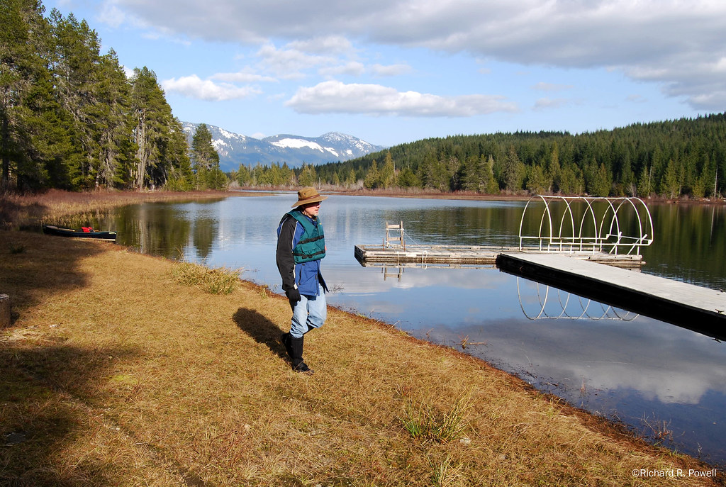 A camp on the Western Shore of Dickson Lake Richard Powell Flickr