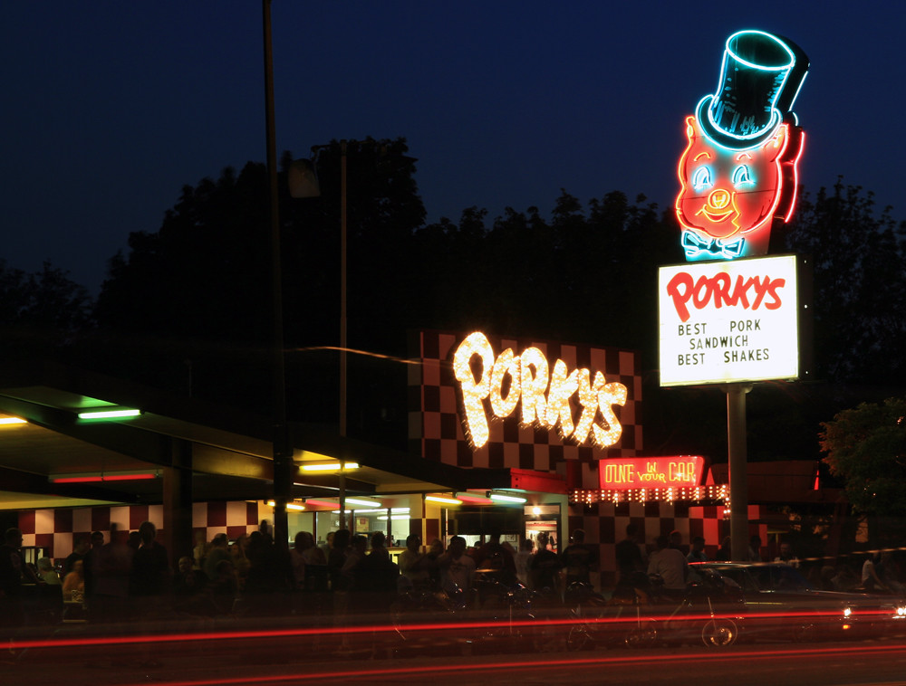 Porky's Drive In on University in St. Paul Bo Darville Flickr