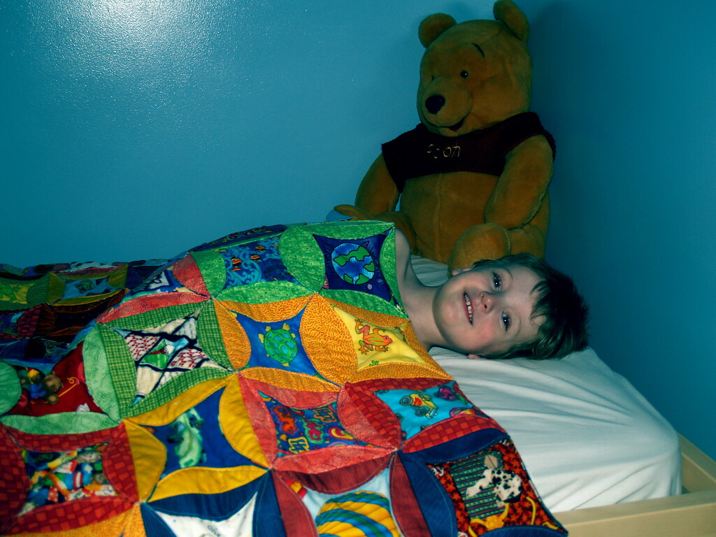 Brian's Big Boy Bed My mom got Brian a big boy bed for his… Flickr