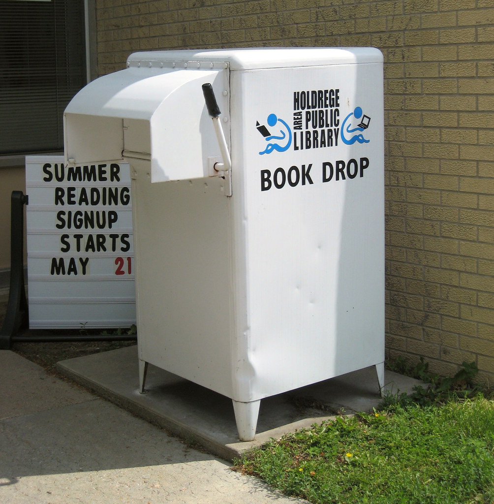 Holdrege Public Library Bookdrop Nebraska Library Commission Flickr