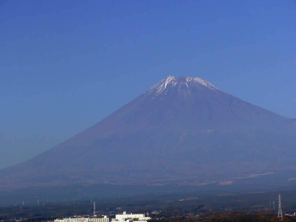 Mount Fuji A nice view of Mount Fuji, somewhere between Mi… Flickr