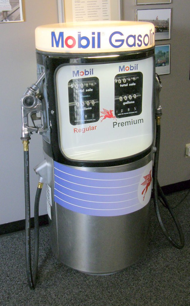 Mobil Gas Pump Olympus digital camera Robert Lz Flickr