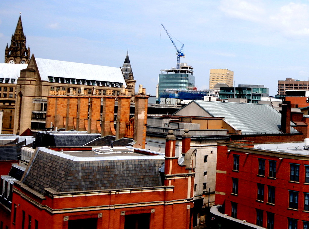 The rooftops of Manchester The foreground in this view rem… Flickr