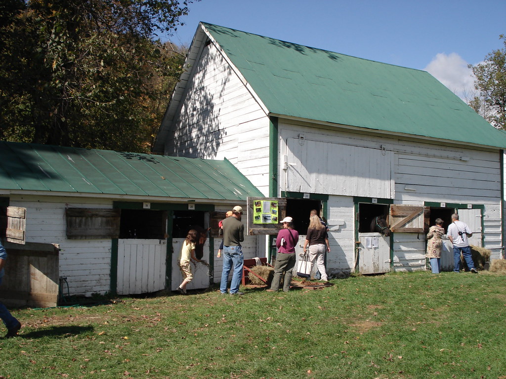 Horse barns at Tunbridge Fair Grounds Beth Hallissey Flickr