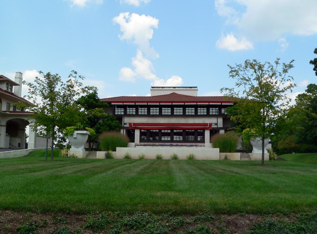 Westcott House front Frank Lloyd Wright's Burton J. Westco… Flickr