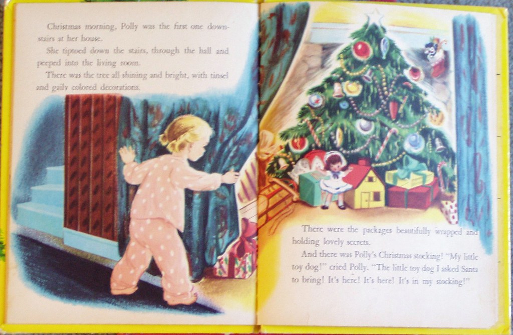 christmas vintage christmas book found at the op shop Poll… Flickr