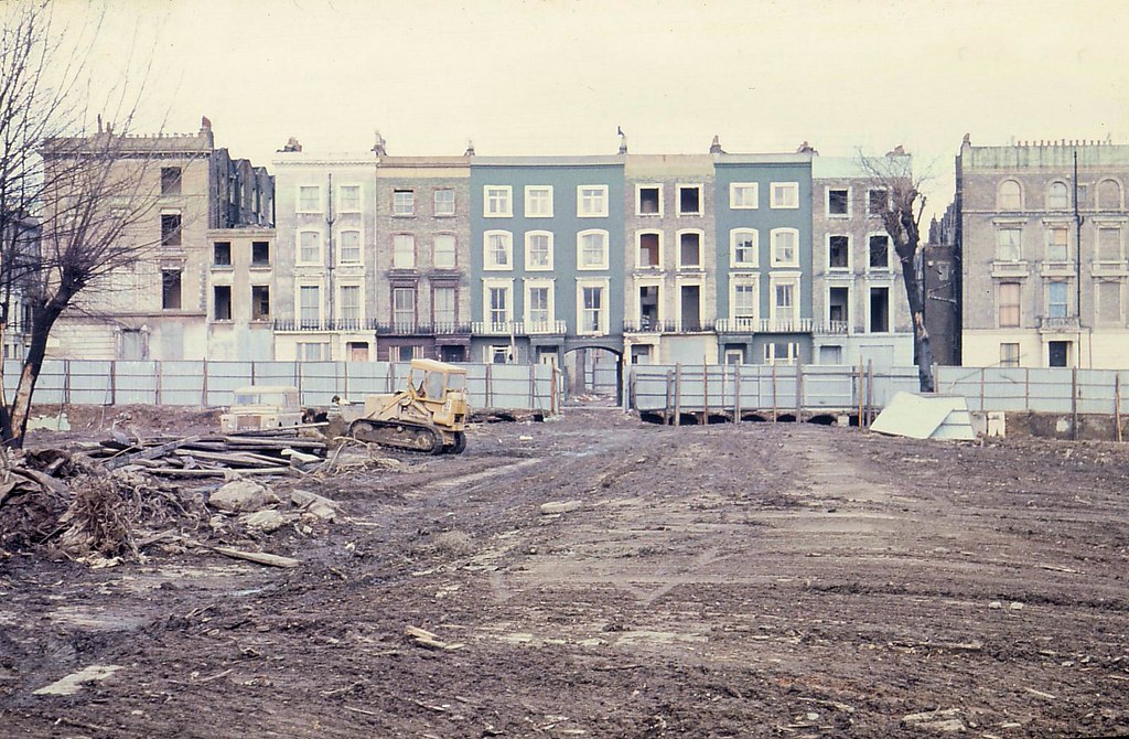 Feb 1974 looking E at Morehouse Road S of St Stephen's Gd… Flickr