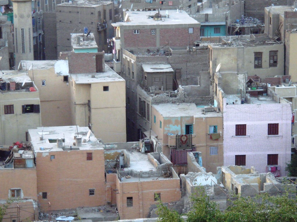 Cairo houses From Al Azhar park D'Arcy Vallance Flickr