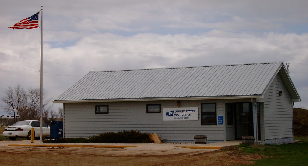 Post Office 59311 (Alzada, Montana) Alzada is a tiny South… Flickr