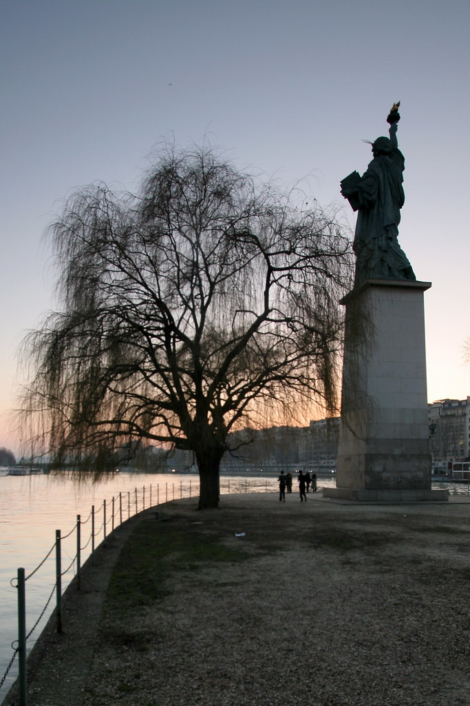 French Statute of the Liberty, Paris Tristan Nitot Flickr