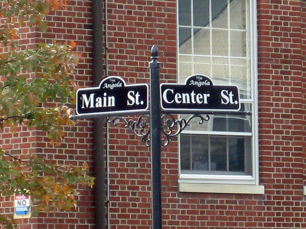 downtown Angola, NY Greg Walters Flickr
