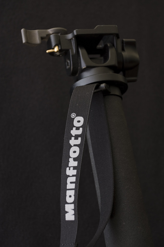 Bogen Manfrotto 681B Monopod with 3229 Swivel Tilt Head Flickr