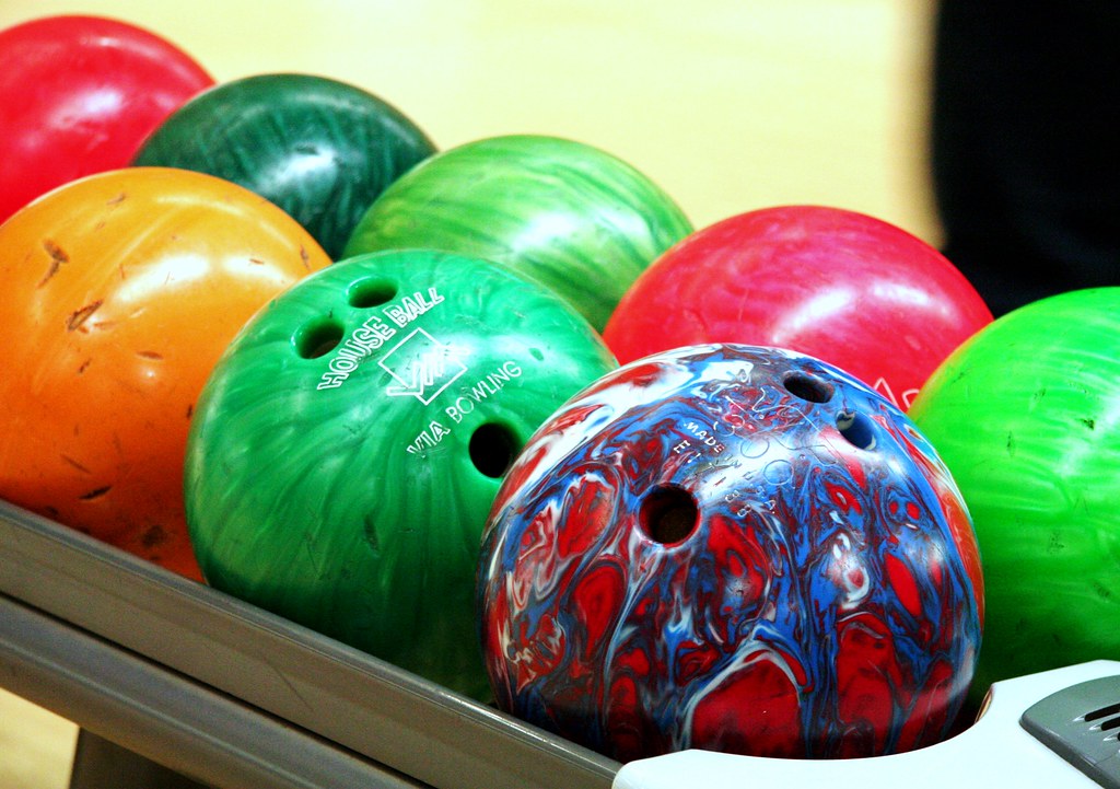 Bowling Balls! Like Candy. Quite likely, Sander took this … Devon D
