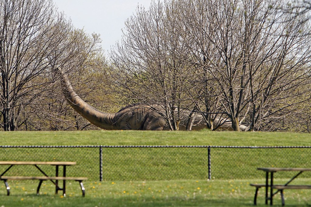 Jurassic Park Yes, the Toronto Zoo DOES have a real live… Flickr