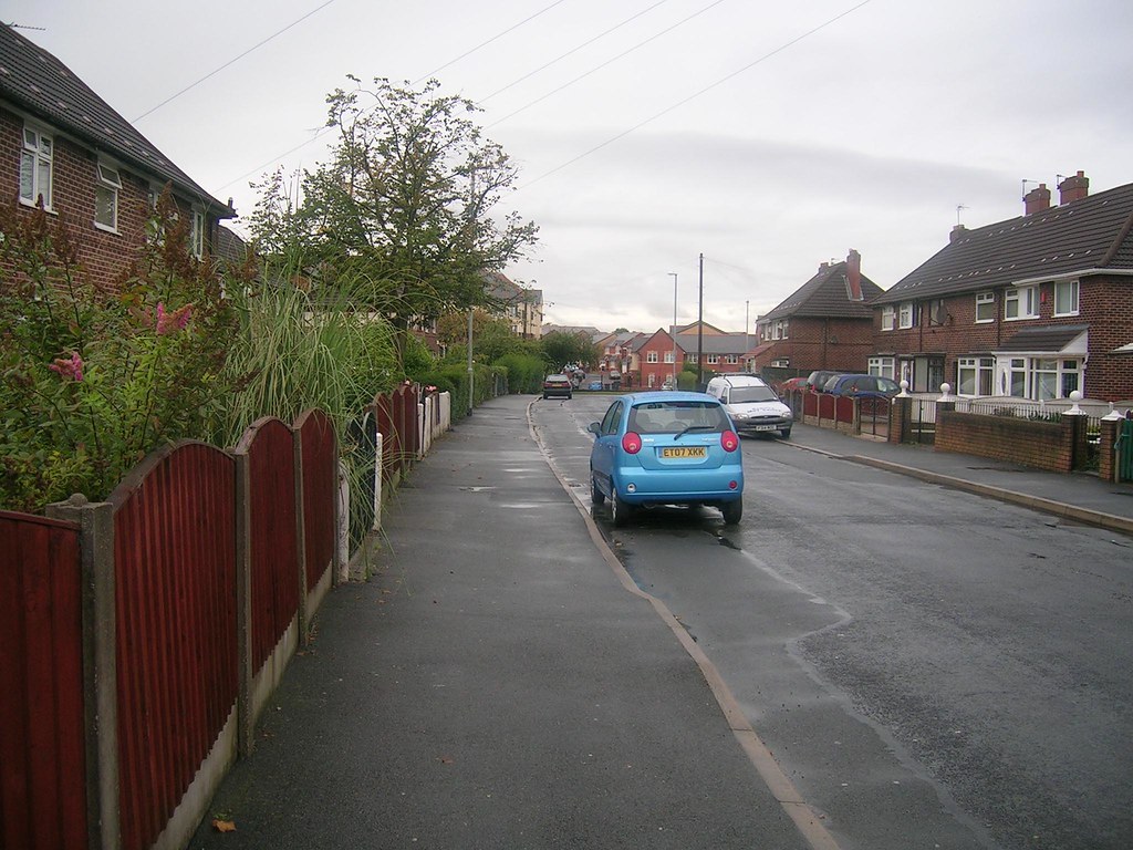 Mayfair Road, Wythenshawe (1) Those new houses facing this… Flickr
