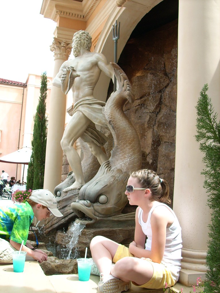 Kyle Trying to fall in the fountain Keenan Parker Flickr