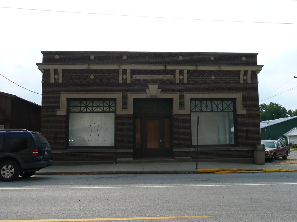 Sadorus, IL Bank of Sadorus Great old bank building. Flickr