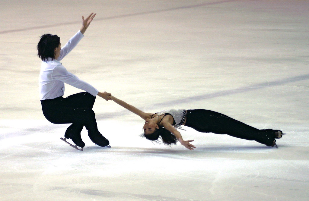 Pair Skaters Death Spiral a photo on Flickriver