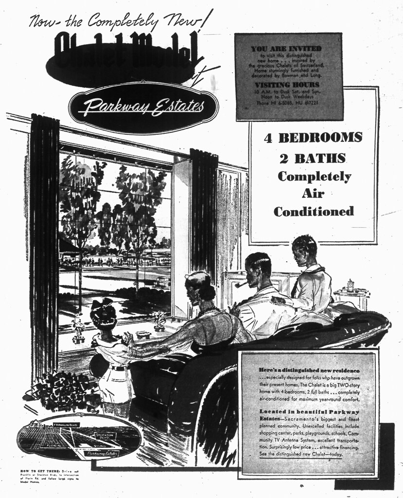 Parkway Estates, Chalet Model From Sacramento Union, June … Flickr