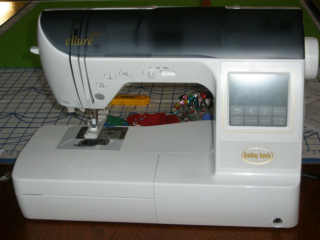 My baby! BabyLock Ellure Plus 2 Embroidery Sewing Machine littlerainbows2 Flickr