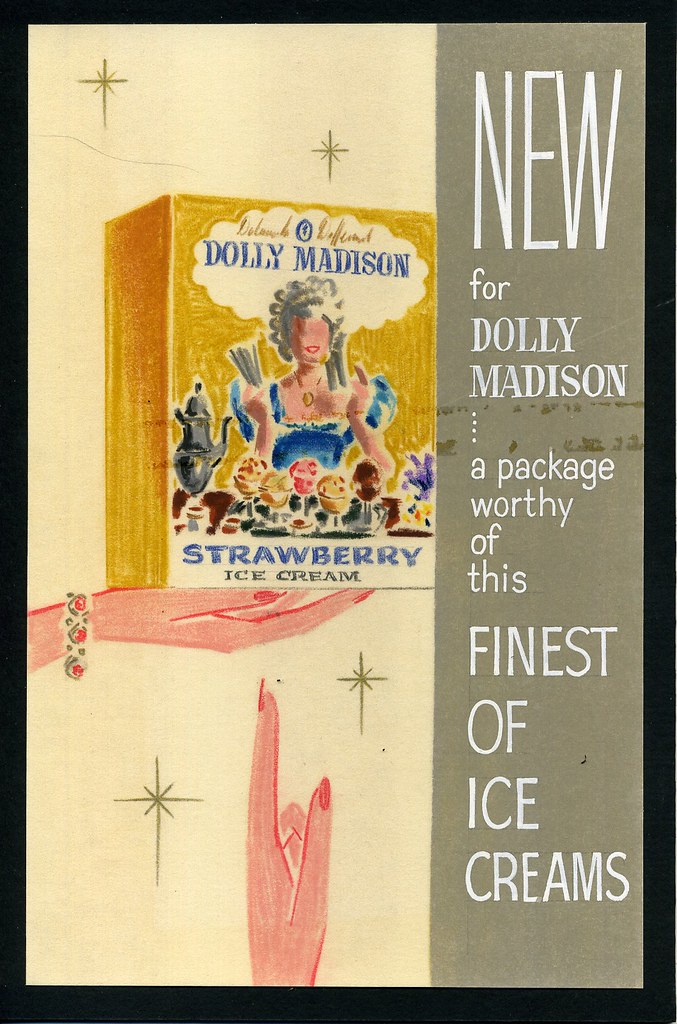 Dolly Madison Ice Cream ad art Dan Goodsell Flickr
