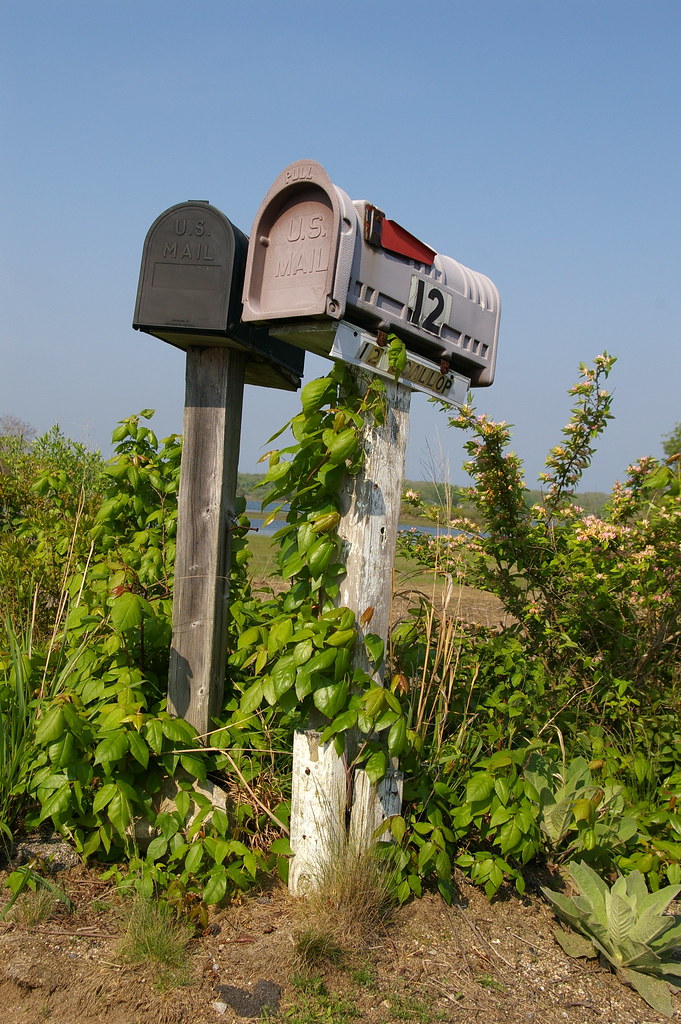 Mailboxes, Great Island, Narragansett, RI Mailboxes, Great… Flickr