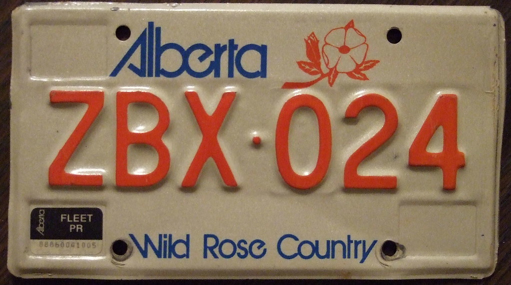 Flickriver Photoset 'ALBERTA FLEET PRORATED license plates' by woody1778a
