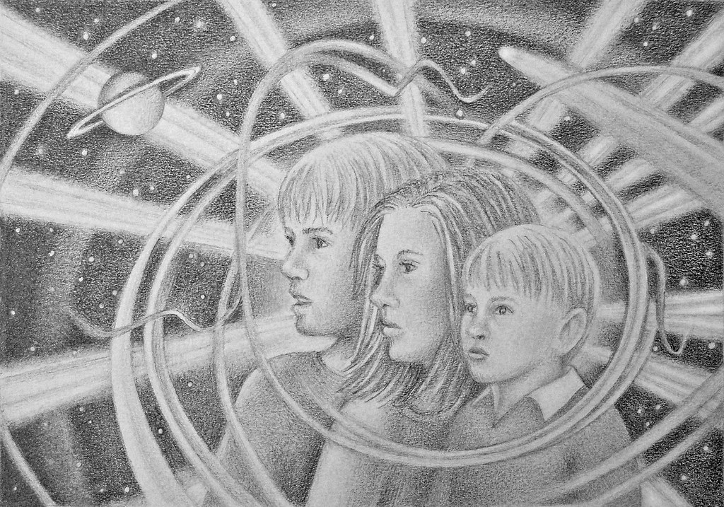 A Wrinkle in Time This is a small pencil drawing of mine (… Flickr