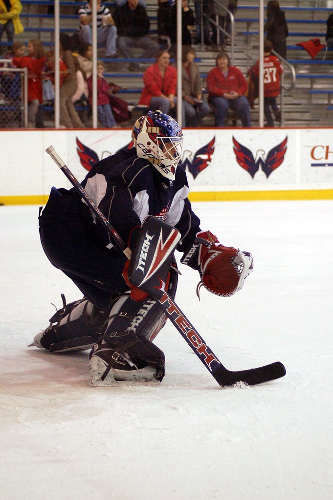 DSC_5744 Washington Capitals goalie Brent Johnson. ** Copy… Flickr