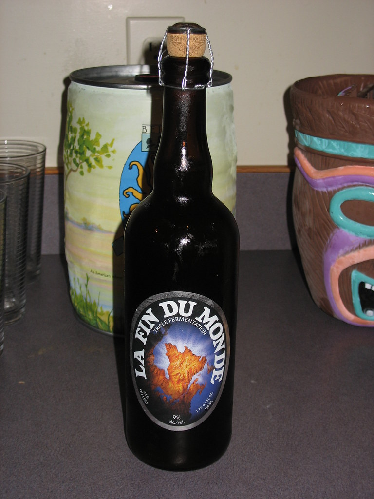 la fin du monde What other beer would you drink than one t… Flickr